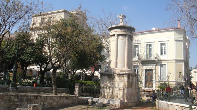 Ποιο είναι το καλύτερα σωζόμενο χορηγικό μνημείο στην Αθήνα;
