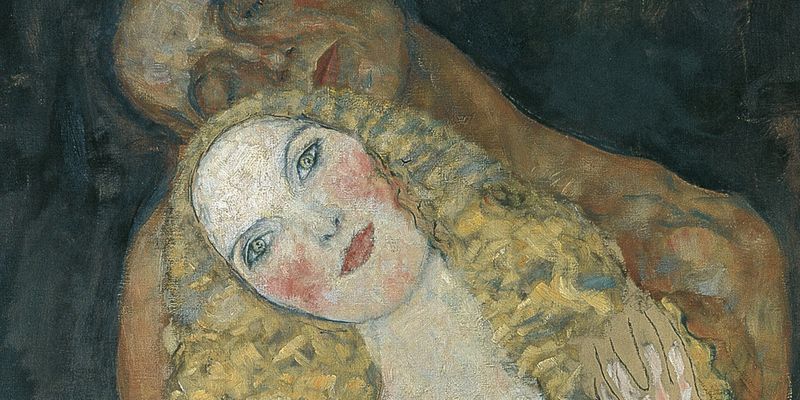 Gustav Klimt, Αδάμ και Εύα (1917-18)
