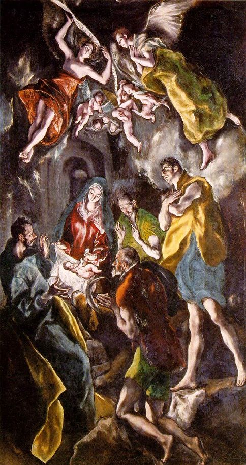 El Greco, η προσκύνηση των ποιμένων (1612-1614)