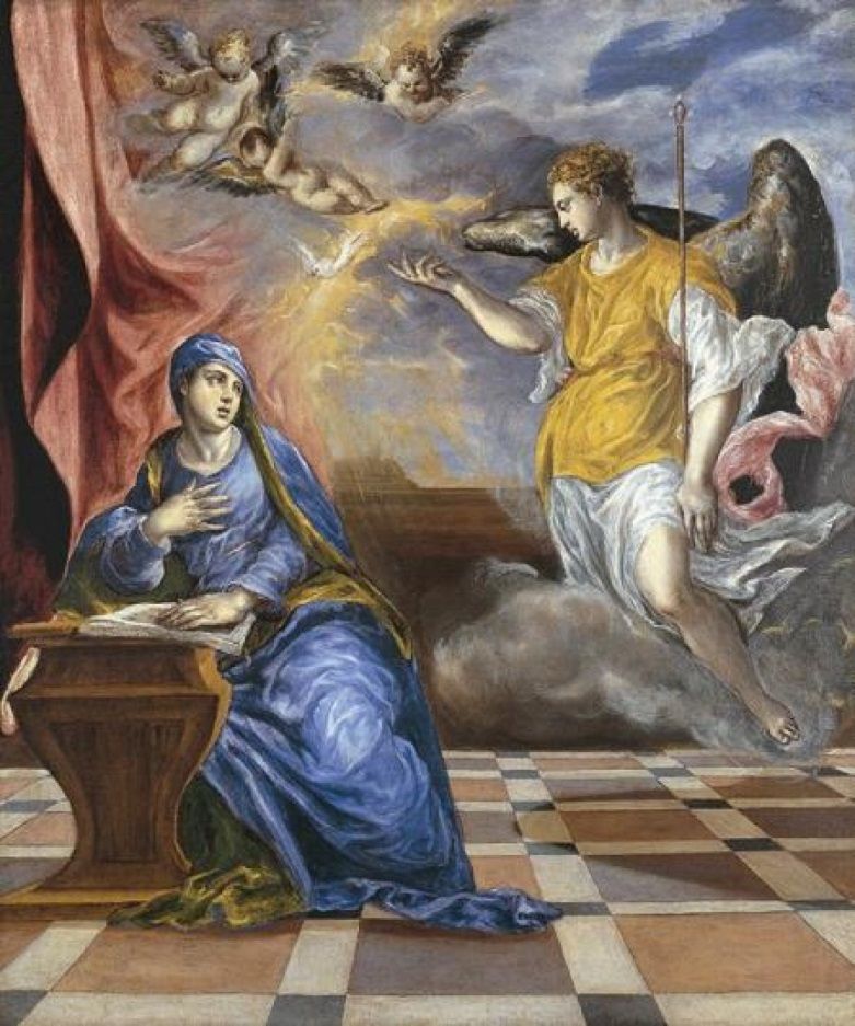 Ο Ευαγγελισμός στα έργα του El Greco
