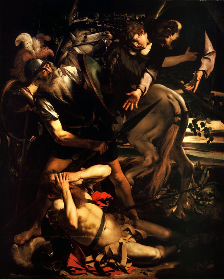 Η Μεταστροφή του Αγίου Παύλου, Caravaggio (1601)