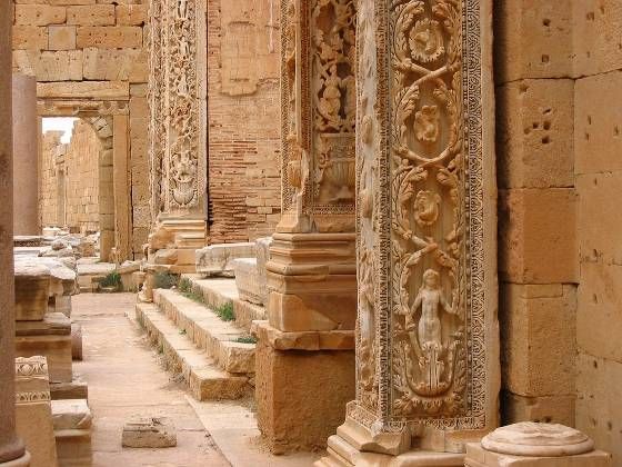 Leptis Magna Πανσεβαστοκοσμοποθοπροσκύνητη πόλις