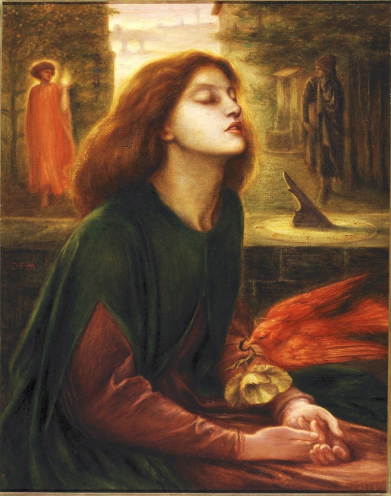 9. Rossetti Beata Beatrix, 1863