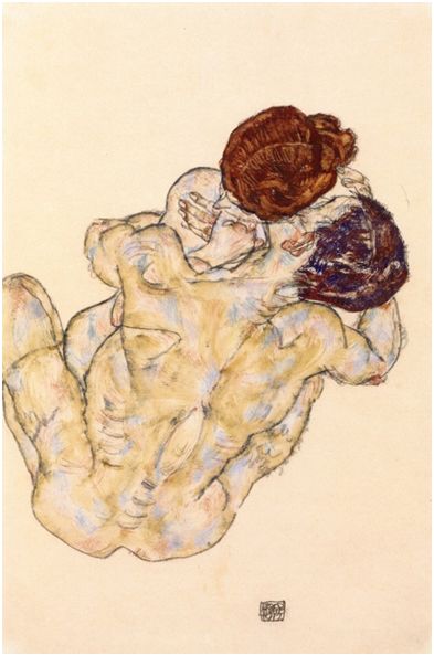 Egon Schiele, Άνδρας και Γυναίκα (“Mann und Frau”) 1917