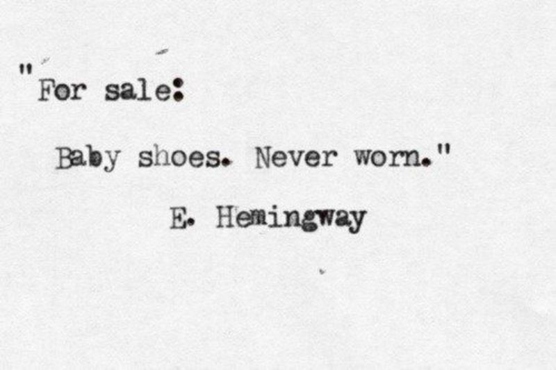 Ο θρύλος για την ιστορία που έγραψε(;) ο Χέμινγουεϊ σε μια χαρτοπετσέτα, με 6 μόνο λέξεις