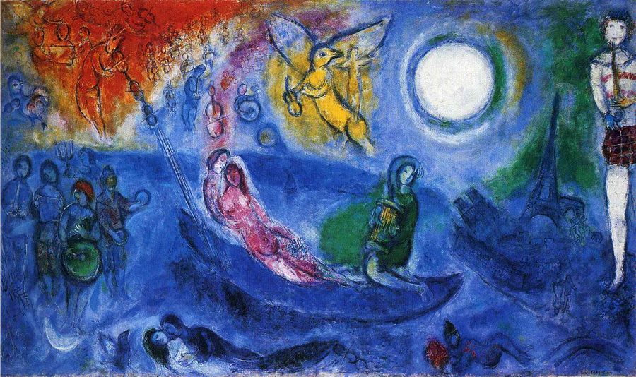 Marc Chagall, η συναυλία (1957)