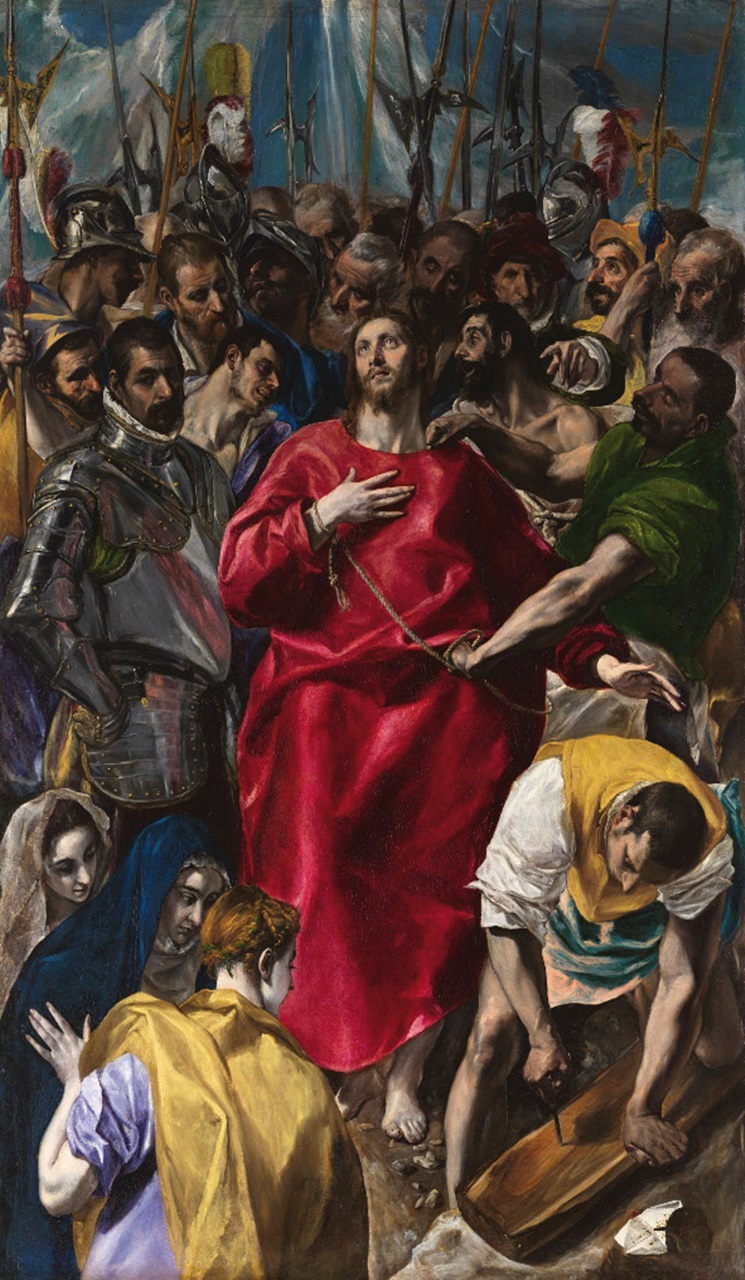 El Greco “Ο διαμερισμός τω ιματίων” (El Espolio)